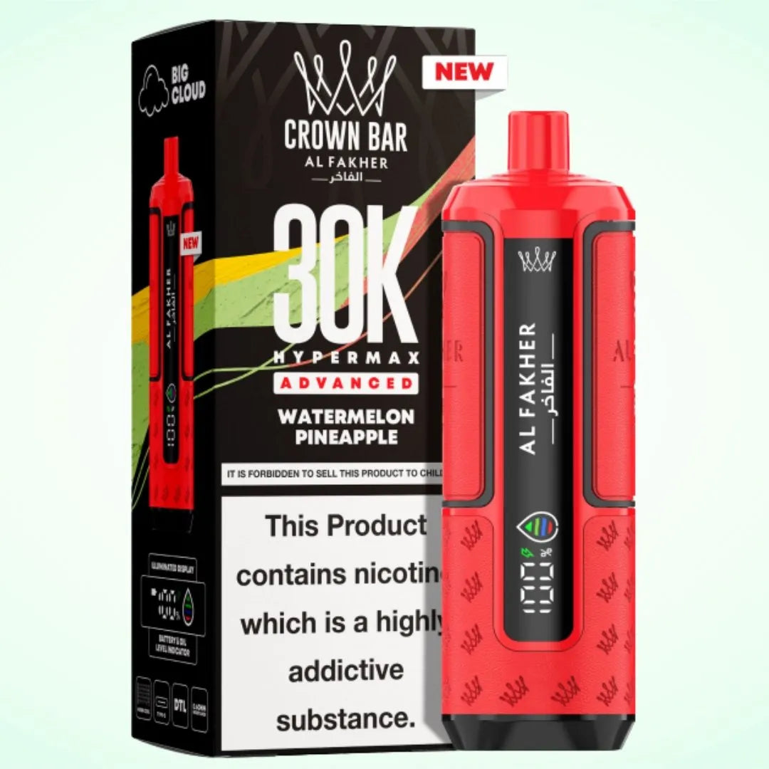 Al Fakher 30K Hypermax Vape Kit -Box of 5