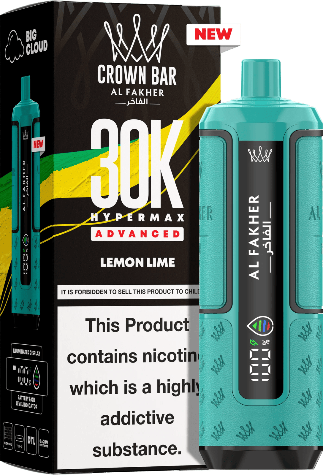 Al Fakher Hypermax 30K Prefilled Pod Kit | Pack of 5