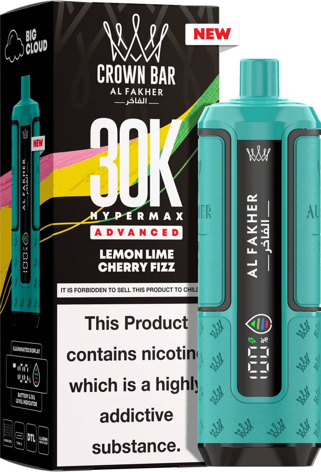 Al Fakher Hypermax 30K Prefilled Pod Kit | Pack of 5