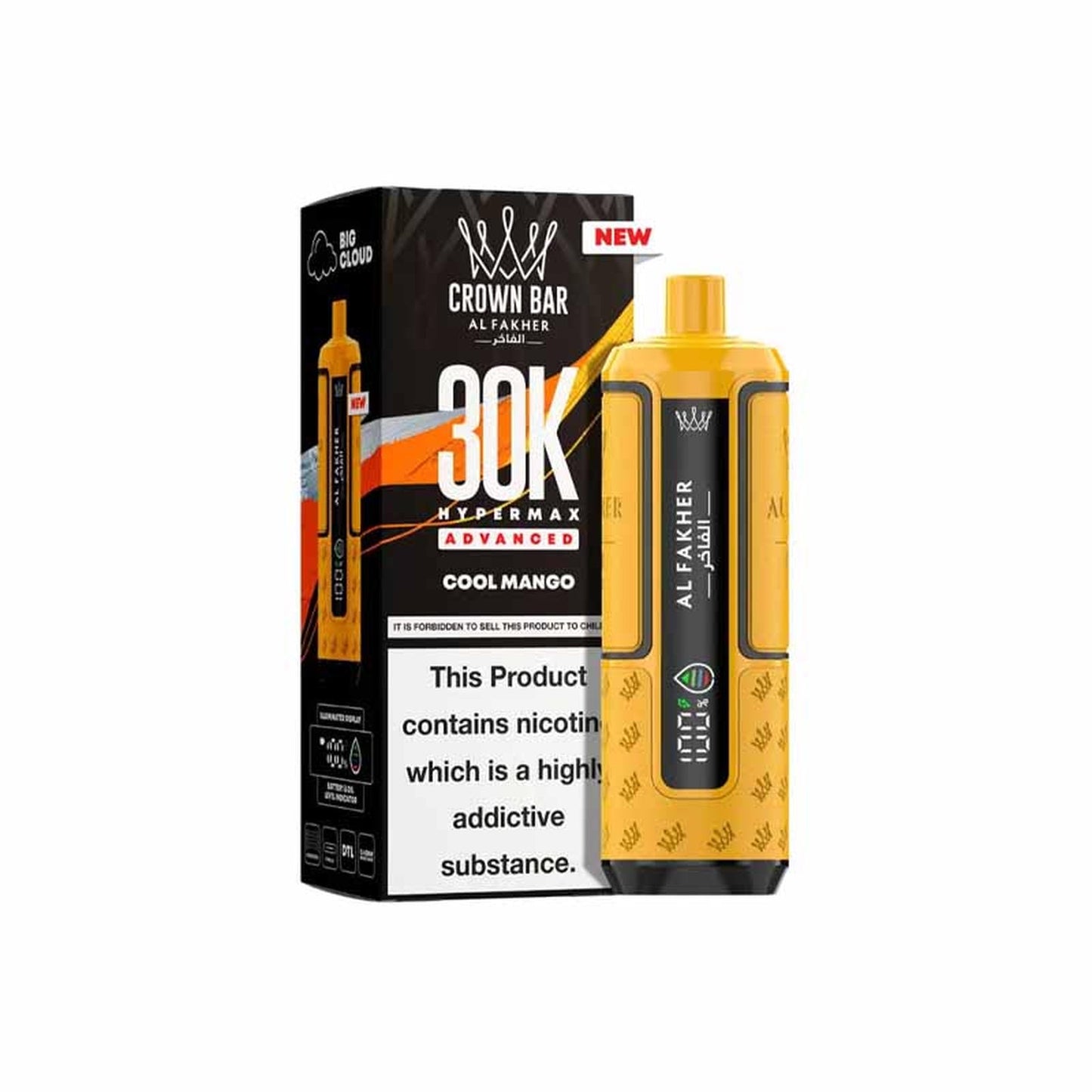 Al Fakher HyperMax 30k Puffs Prefilled Pod Vape Kit