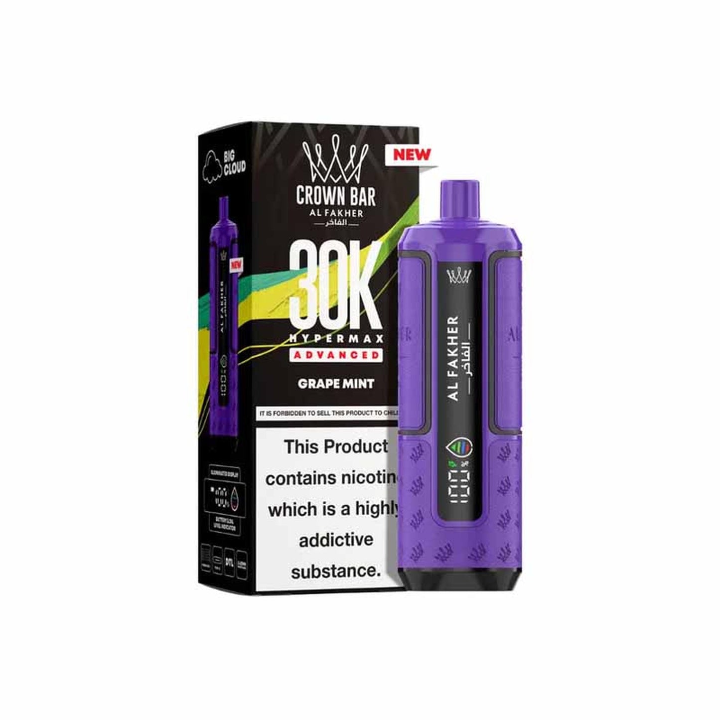 Al Fakher HyperMax 30k Puffs Prefilled Pod Vape Kit