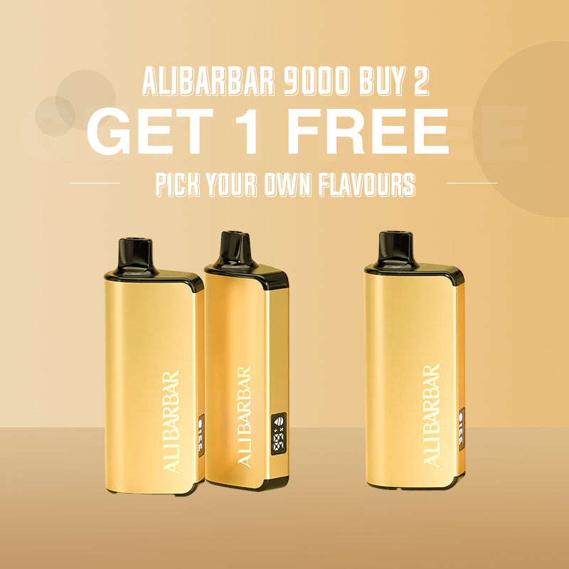 ALIBARBAR 9000 BUY 2 GET 1 FREE (PICK YOUR OWN FLAVOURS)