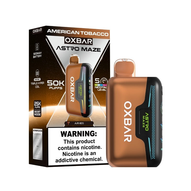 OXBAR Astro Maze 50K Einweg-E-Zigarette für 50.000 Züge (5%)