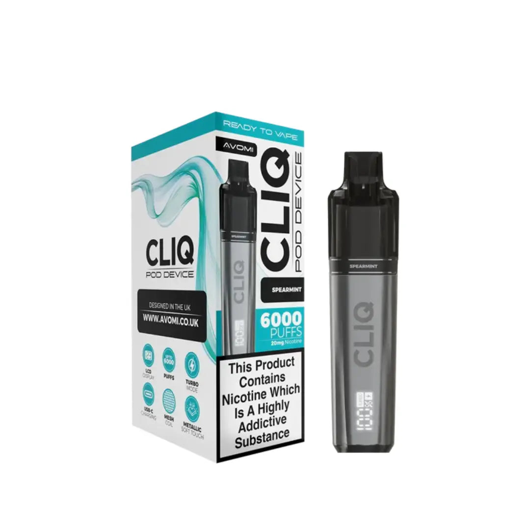 Avomi Cliq 6K Puff Prefilled & Reusable Pod Kit