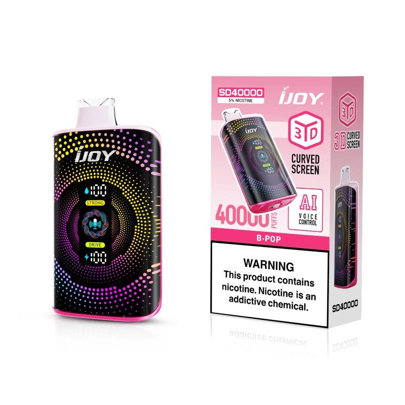 iJOY Bar SD40000 AI Sprachsteuerung Einweg-E-Zigarette 20ml 5%