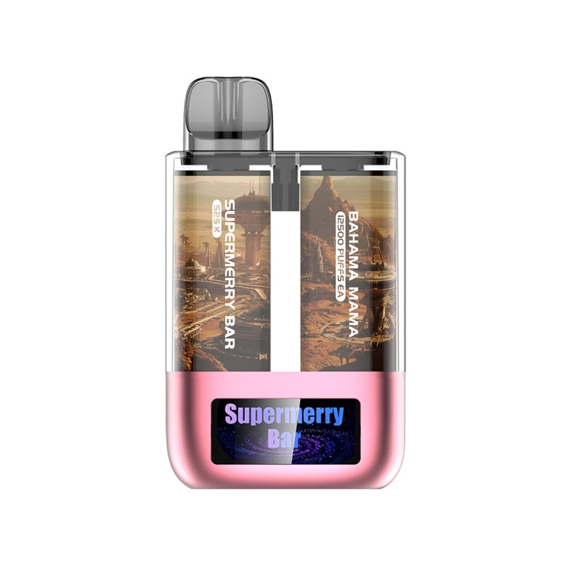 Supermerry BarS 25K Doppeltank-Einweg-E-Zigarette 30 ml