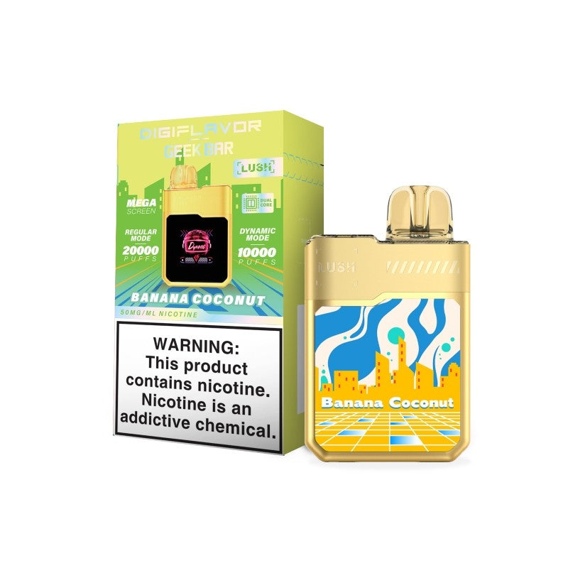 Digiflavor x Geek Bar Lush 20K Disposable Vape (5%. 20ml)