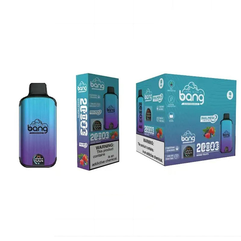 Bang disposable 20000 puff Wholesale 25 ML 650 mAh  12 Flavors