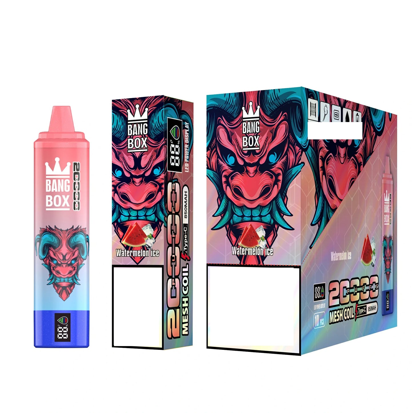 BANG BOX 20000 Puffs 20K Vape Rechargeable Bulk Buy Disposable Vape Wholesale