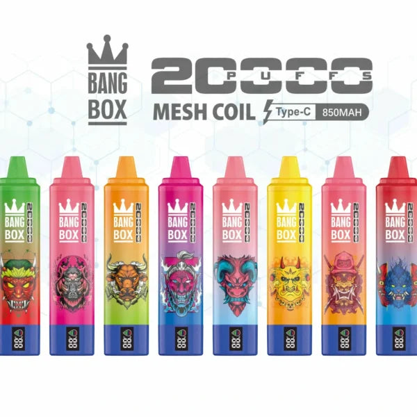 BANG BOX 20000 Puffs 20K Vape Rechargeable Bulk Buy Disposable Vape Wholesale