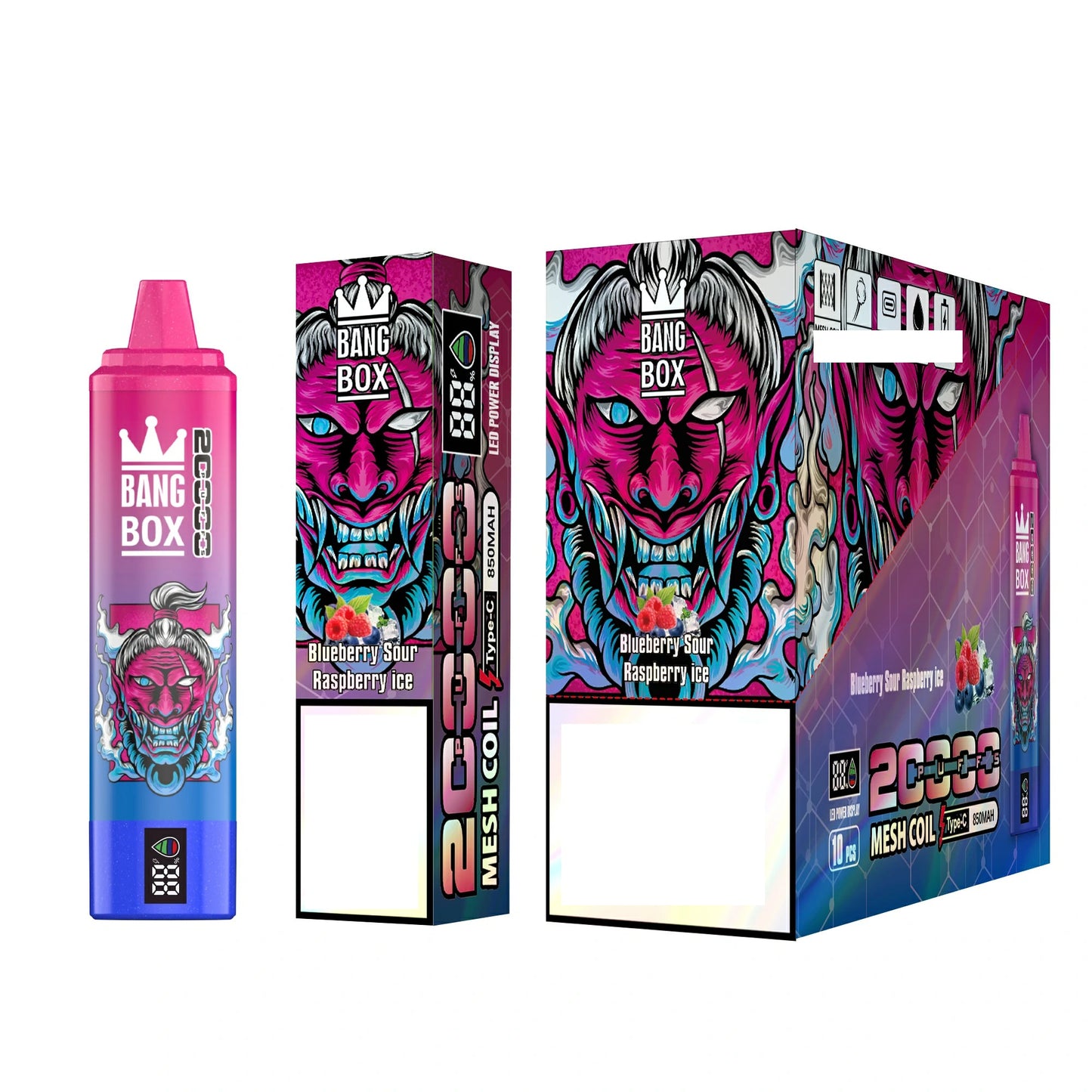 BANG BOX 20000 Puffs 20K Vape Rechargeable Bulk Buy Disposable Vape Wholesale