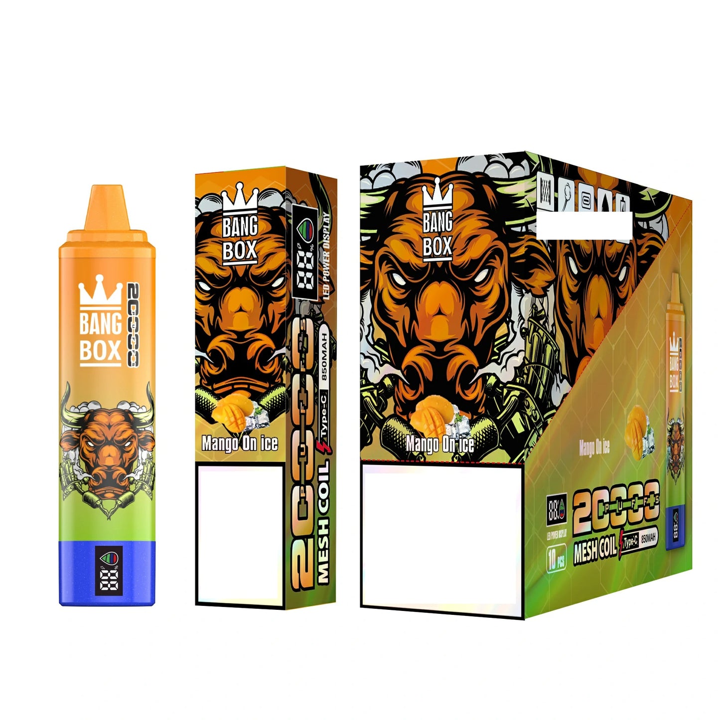BANG BOX 20000 Puffs 20K Vape Rechargeable Bulk Buy Disposable Vape Wholesale