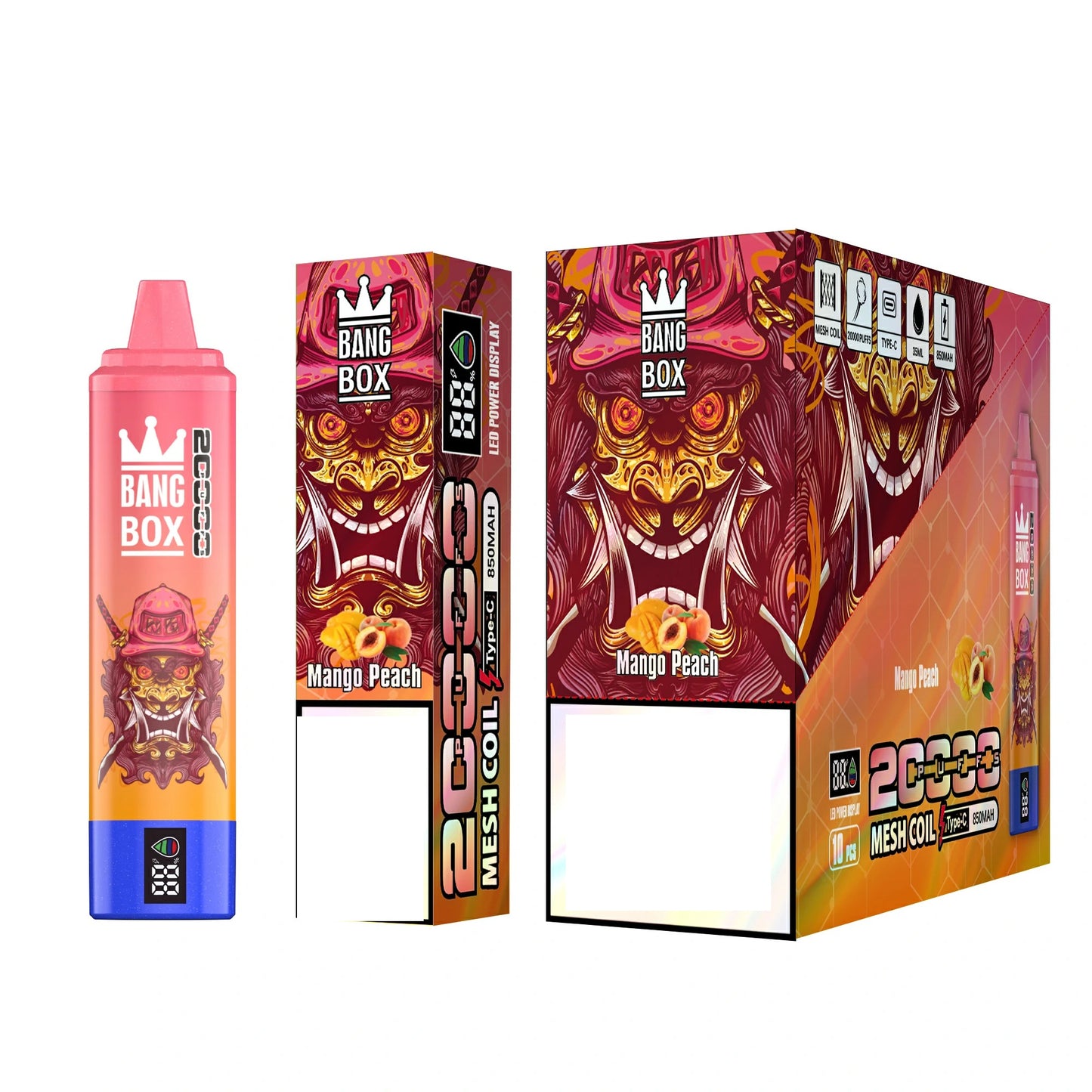 BANG BOX 20000 Puffs 20K Vape Rechargeable Bulk Buy Disposable Vape Wholesale