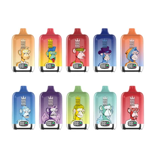 BANG KING SmartScreen 15000 Puffs Rechargeable Disposable Vape Wholesale