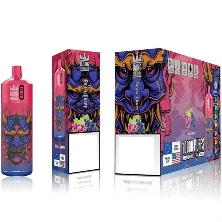 Bang Tornado 10000 Puffs Bulk Buy Rechargeable Disposable Pod