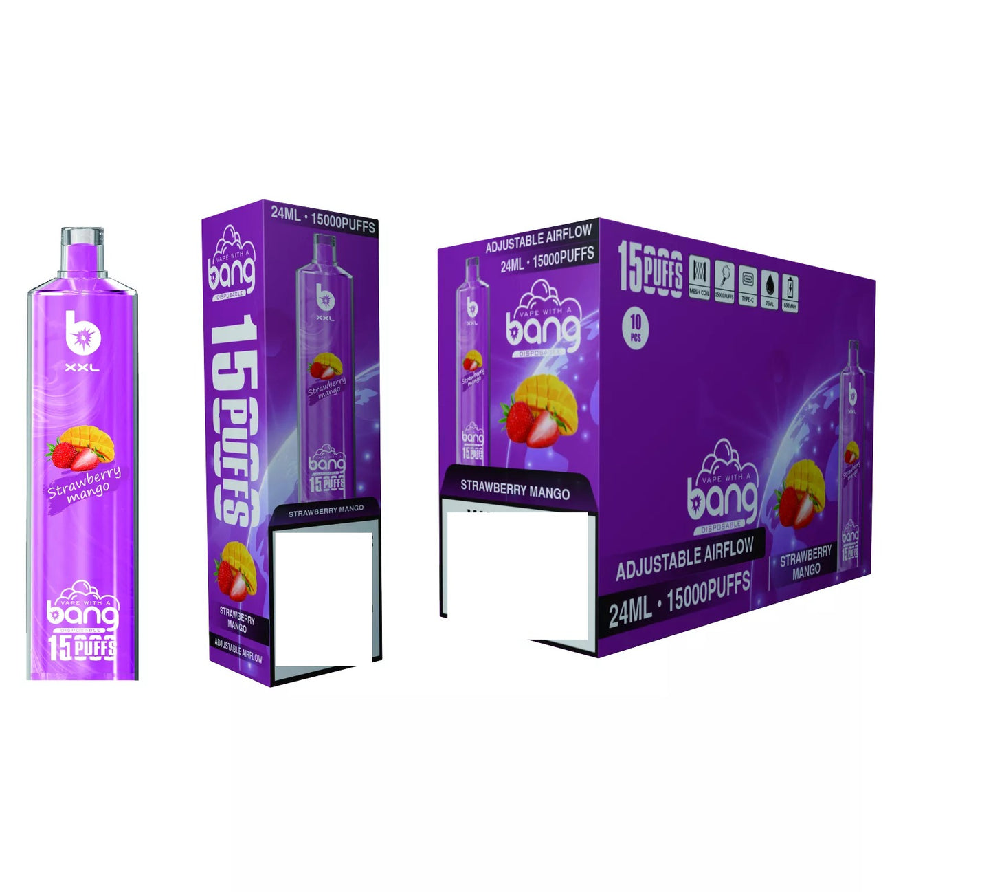 BANG XXL NT15000 Puffs Bulk Buy Rechargeable Disposable Vapes Wholesale