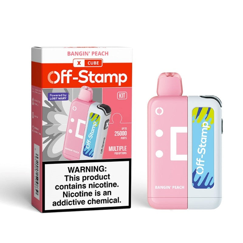 Off-Stamp X Cube 25K Einweg-E-Zigarette 18ml 5%