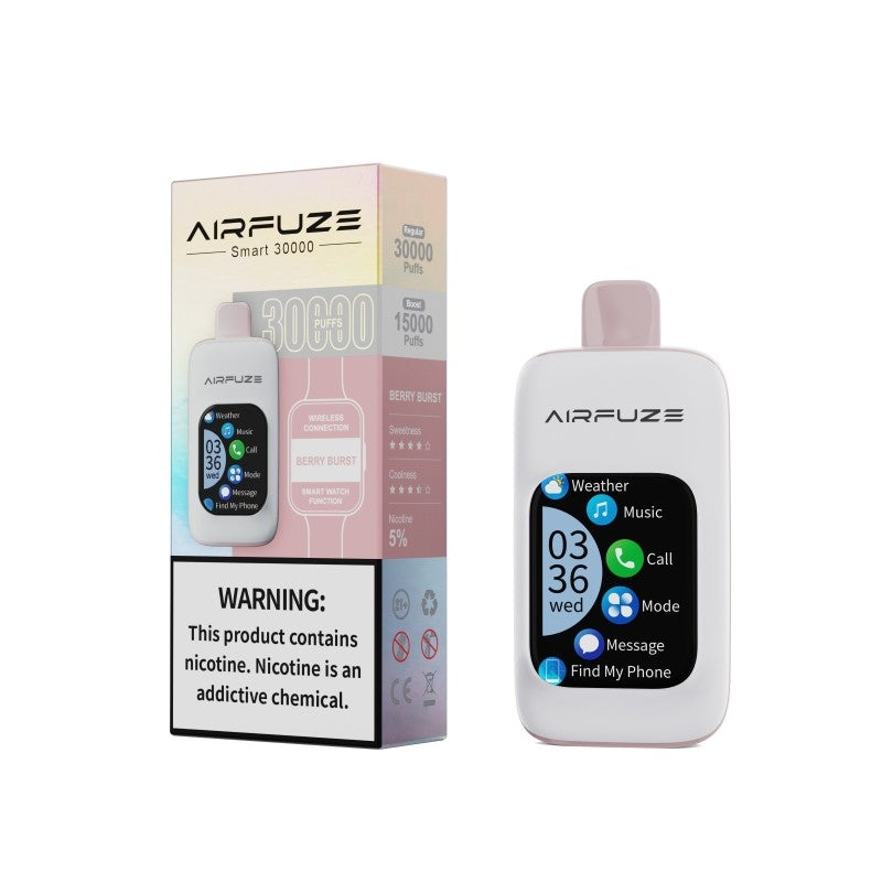 Airfuze 30K Disposable Vape 5% 20ml