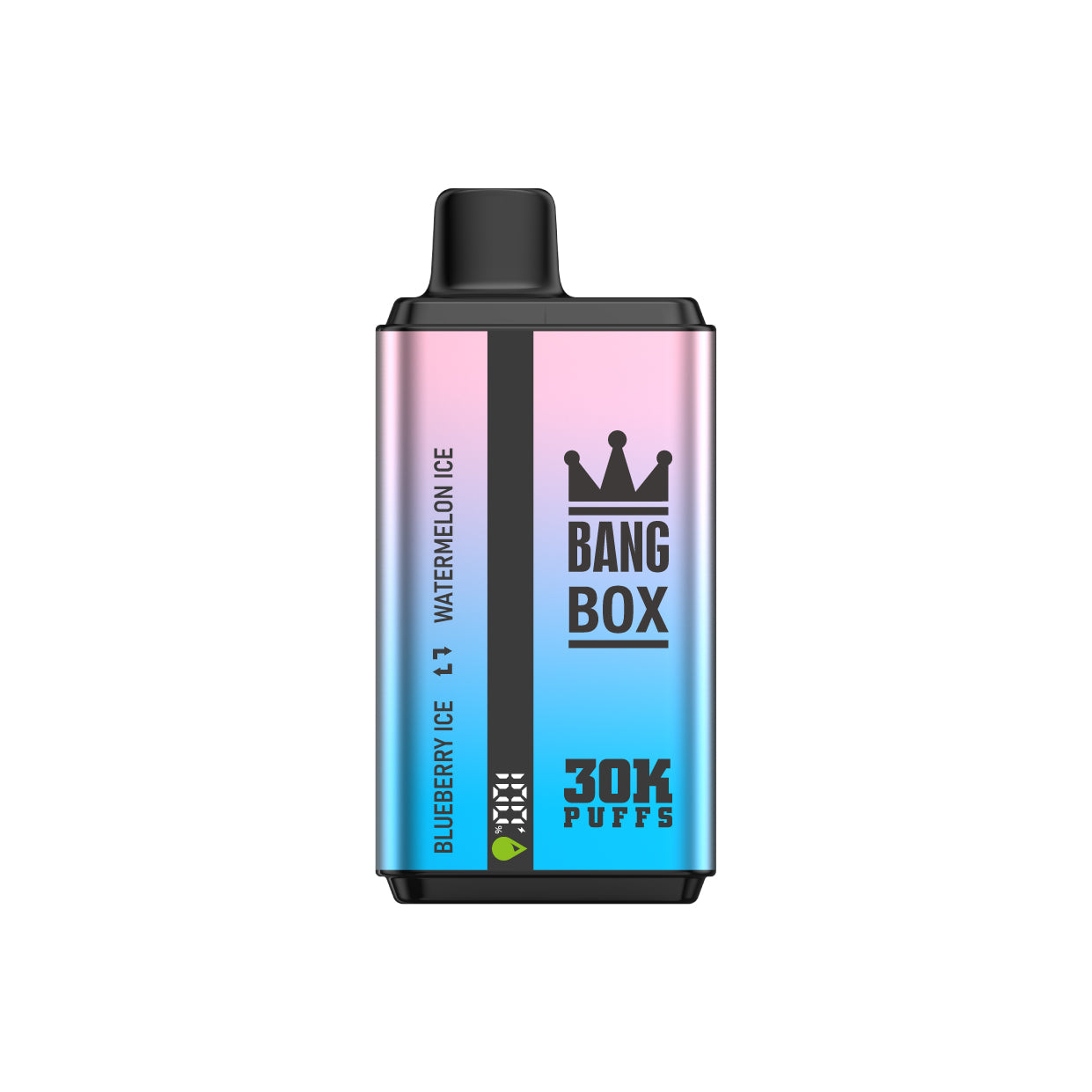 BANGBOX 30000 puffs dual flavors vape.LED Display capcity Batterya .35ml 850MAH .12 Flavor Display