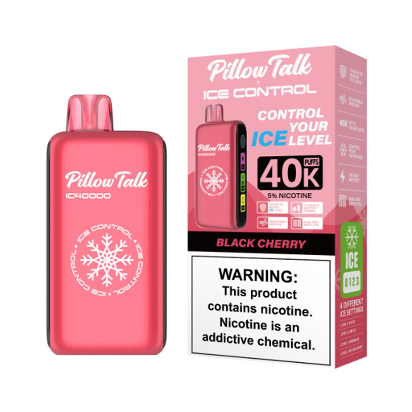 Pillow Talk Ice Control IC40000 Einweg-E-Zigarette