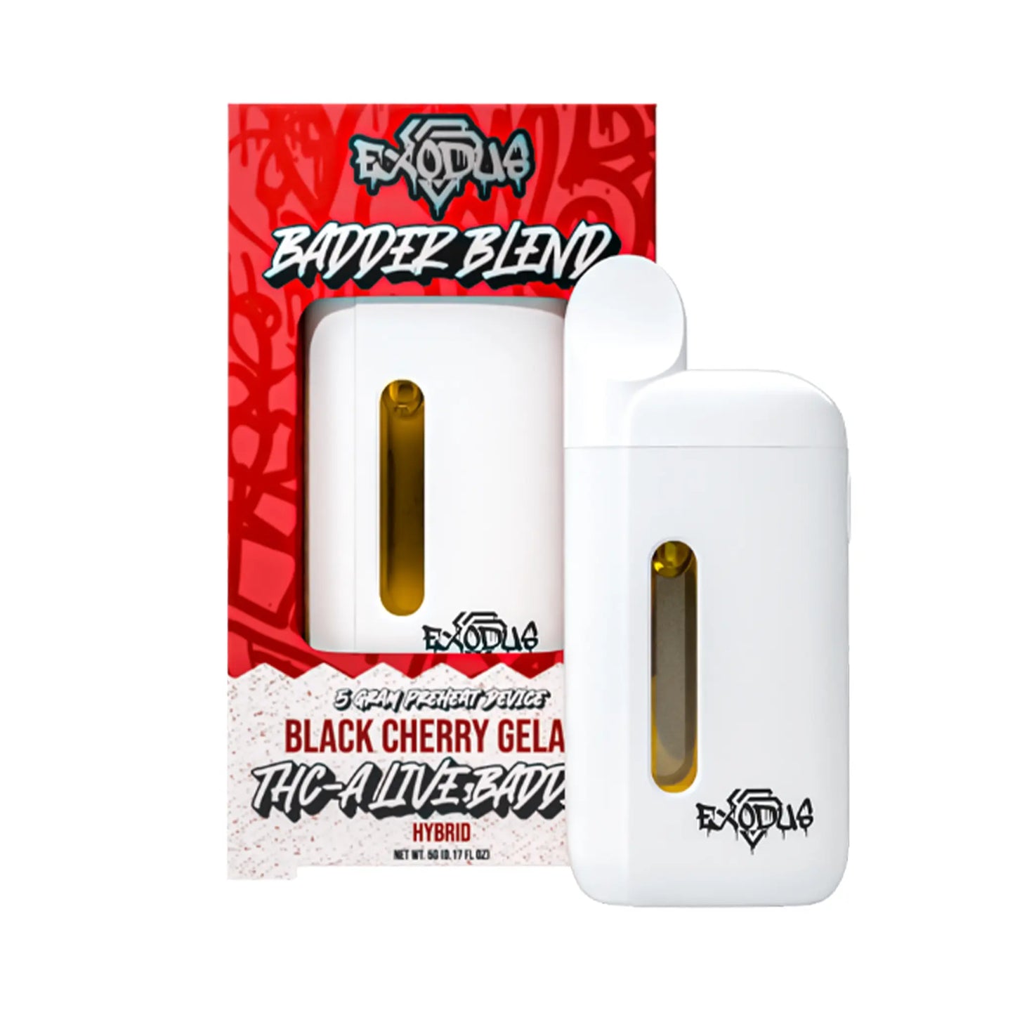 Exodus THC-A Badder Blend Einweg-Vape 5 g
