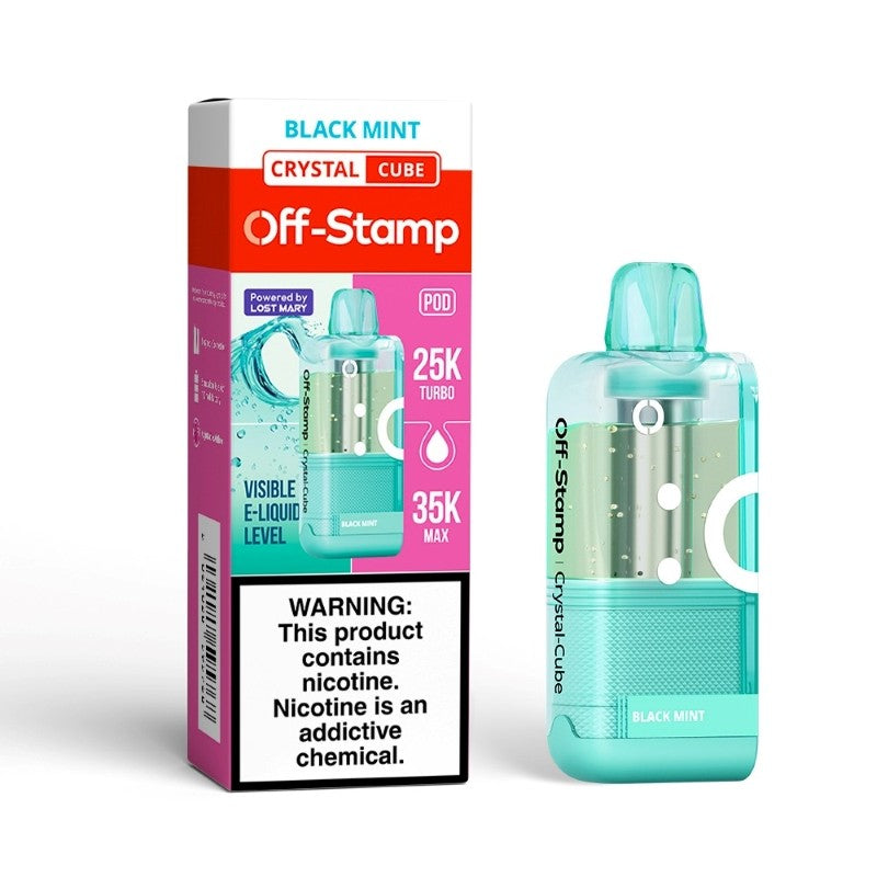 Off-Stamp X Cube Crystal Cube 35K Disposable Pod 17ml 5%