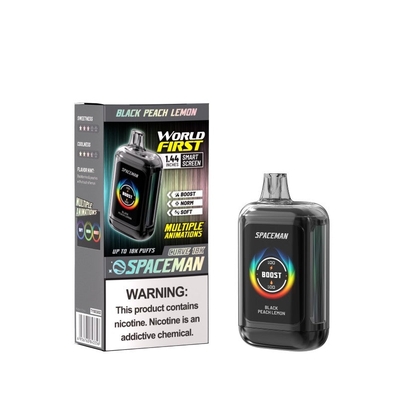 Spaceman Curve 18K Einweg-E-Zigarette 16,5 ml