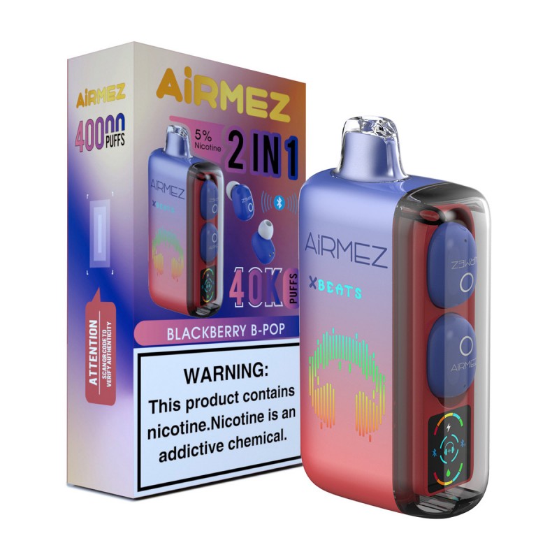 AiRMEZ Xbeats 40K Disposable Vape 20ml .5%