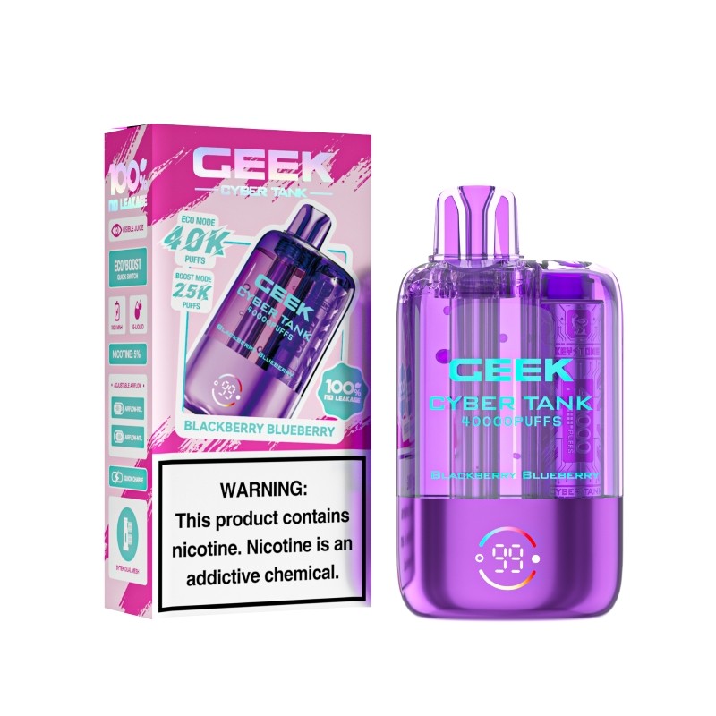 Ceek Cyber ​​Visible Tank 40K Einweg-E-Zigarette 5%