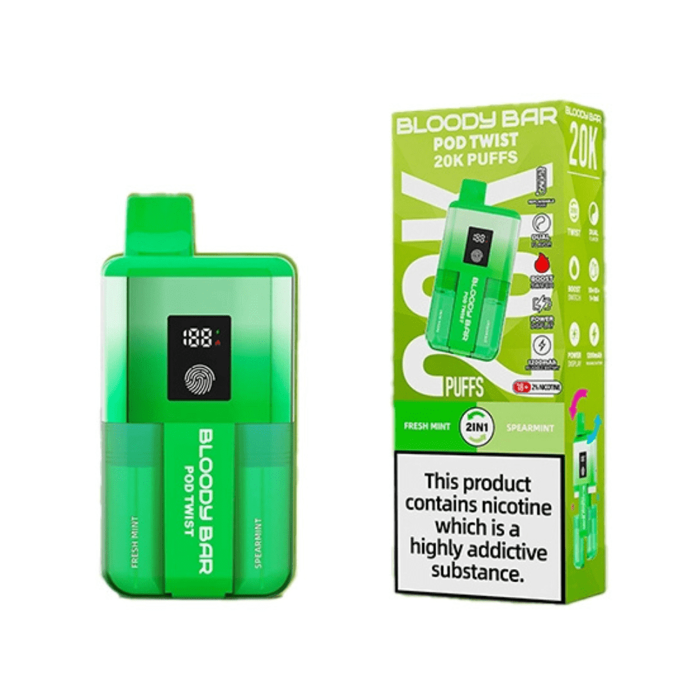 Bloody Bar Pod Twist 20K Prefilled Pod Kit | Box of 5