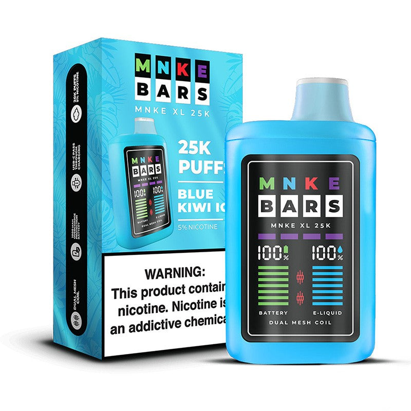 MNKE Bars XL 25K Disposable Vape 5%18m