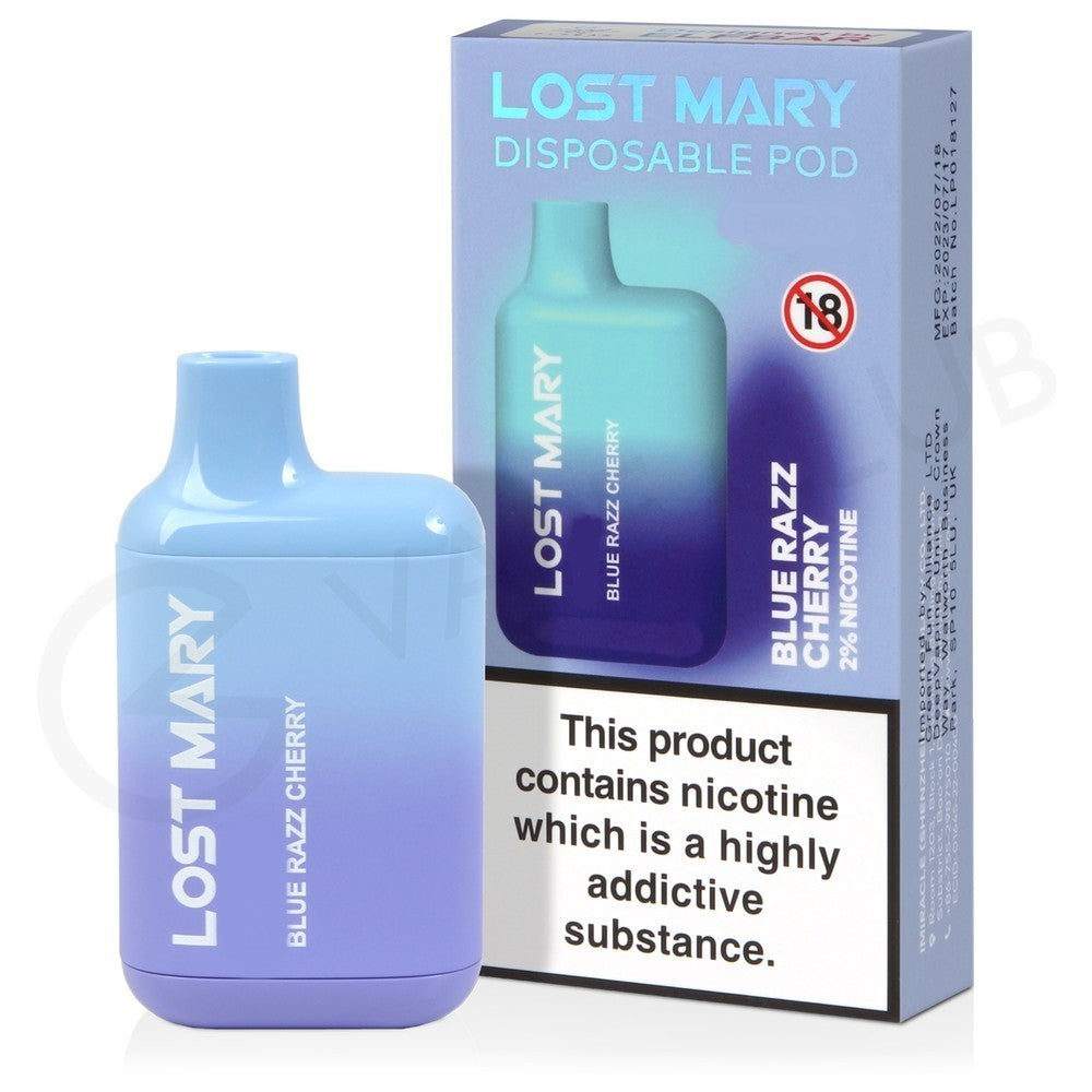 Lost Mary 3500 Puffs Disposable Vapes Pen Bar Box Of 10