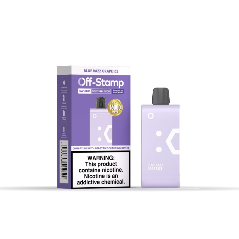 Lost Mary Off-Stamp SW16000 Einweg-E-Zigarette 17 ml
