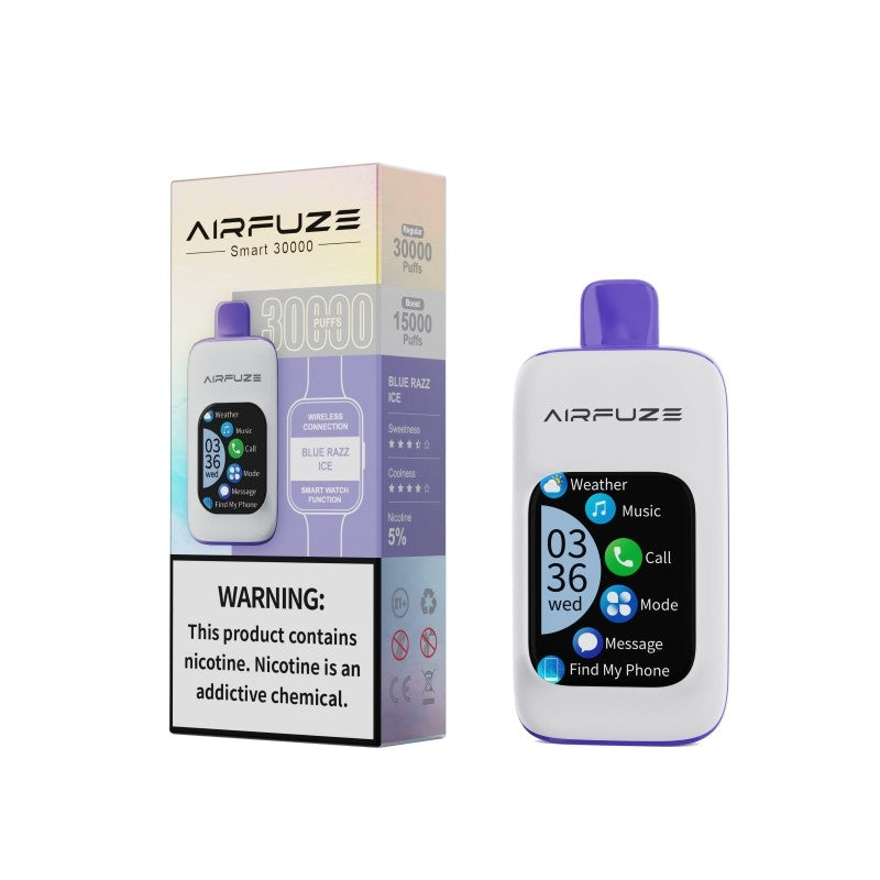 Airfuze 30K Disposable Vape 5% 20ml