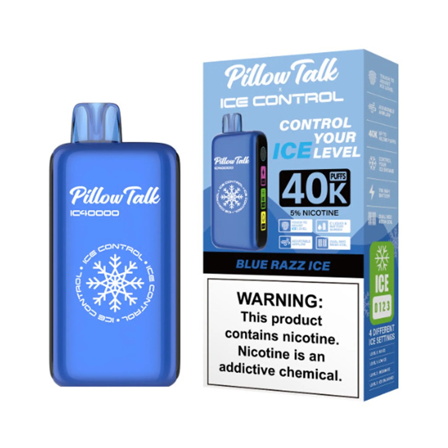 Pillow Talk Ice Control IC40000 Einweg-E-Zigarette