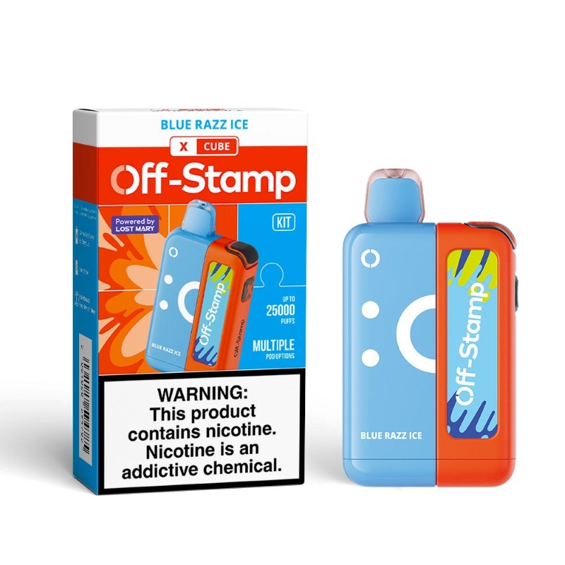 Off-Stamp X Cube 25K Einweg-E-Zigarette 18ml 5%