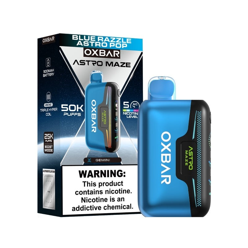 OXBAR Astro Maze 50K 50000 Puffs Disposable Vape 5%