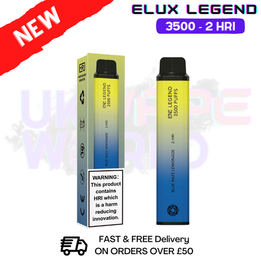 Elux Legend 3500 Puff Blaue Himbeerlimonade 2 HRI