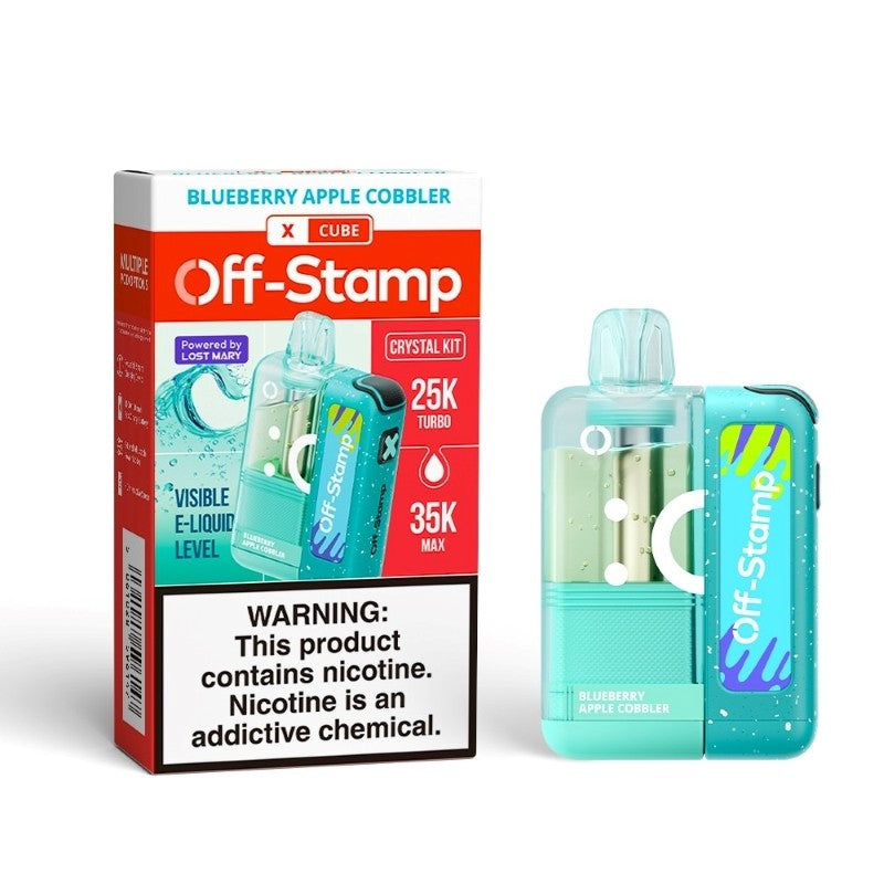 Off-Stamp X Cube Crystal Cube 35K Einweg-Vape 17ml 5%