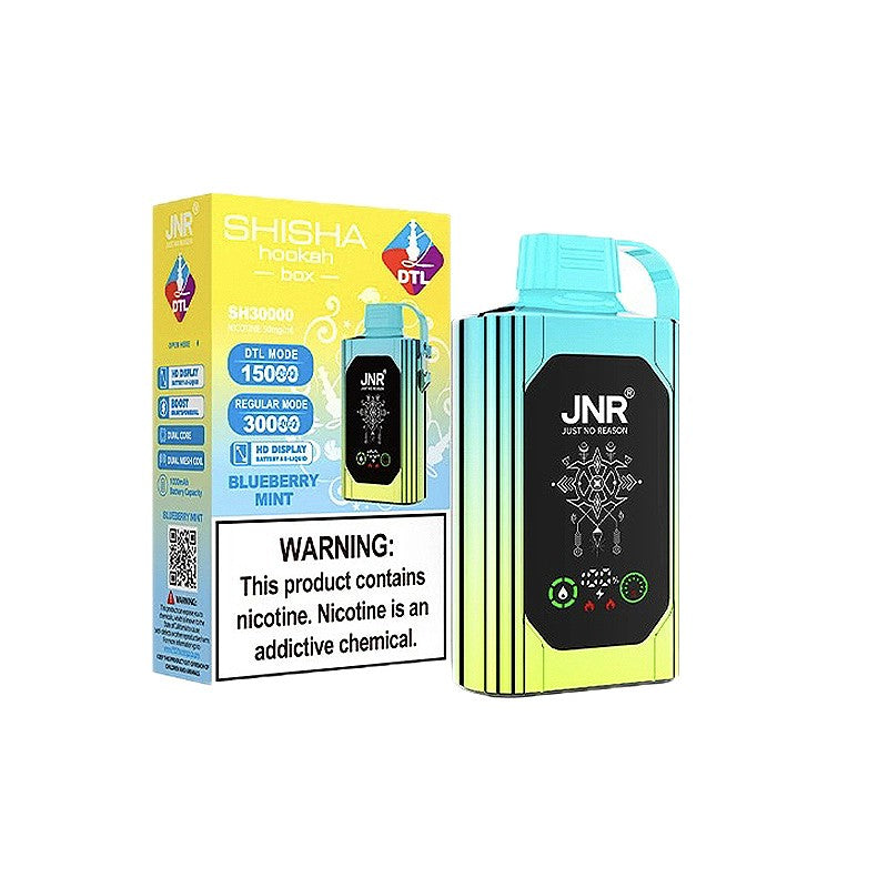 JNR Shisha Hookah Box SH30000 Disposable Vape 20ml 5%