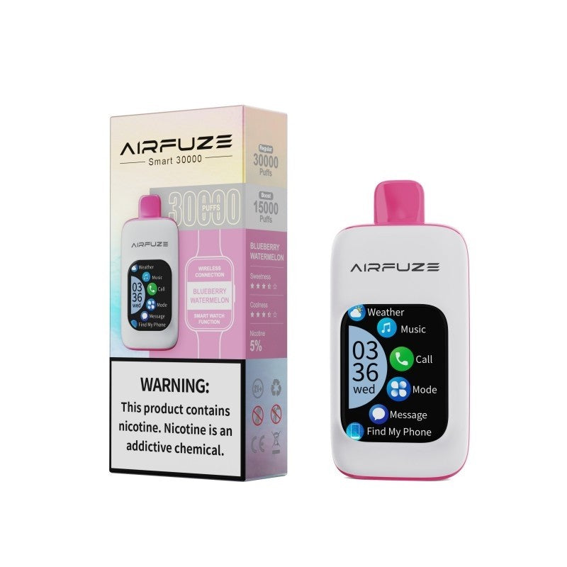 Airfuze 30K Disposable Vape 5% 20ml
