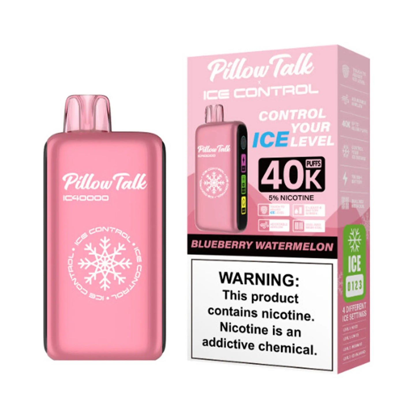 Pillow Talk Ice Control IC40000 Einweg-E-Zigarette