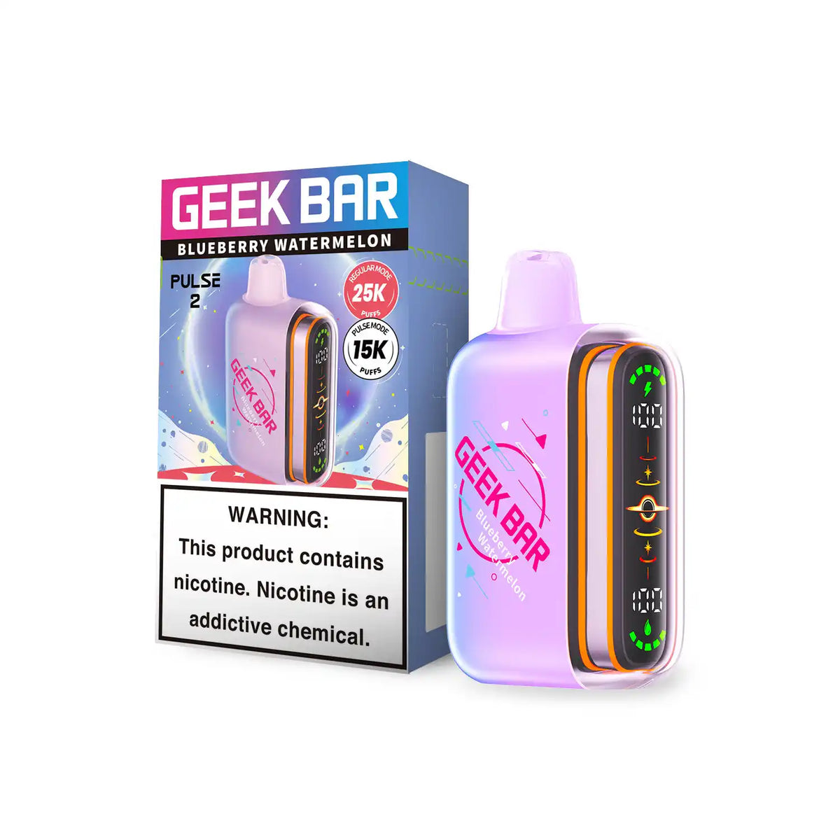 Blueberry Watermelon - Geek Bar Pulse 2 25K Disposable Vape