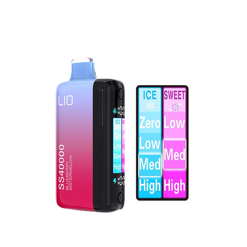 iJOY Lio SS40000 Einweg-Vaporizer, 22 ml, 5 %