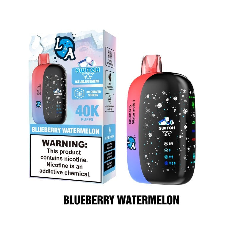 L&amp;A Switch 40K Ice Control Einweg-E-Zigarette 5%