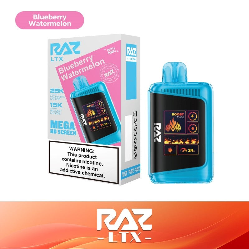 RAZ LTX 25K Disposable Vape 16ml 5%