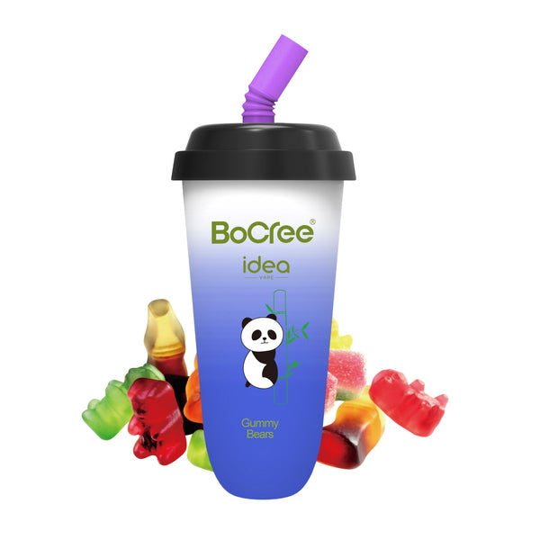 BoCree 6500 Vape 650mAh battery.15mL E-Liquid Multiple Nicotine 18 flavours