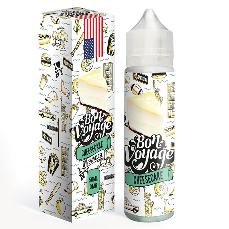 BON VOYAGE Cheesecake – E-Liquid 50 ml