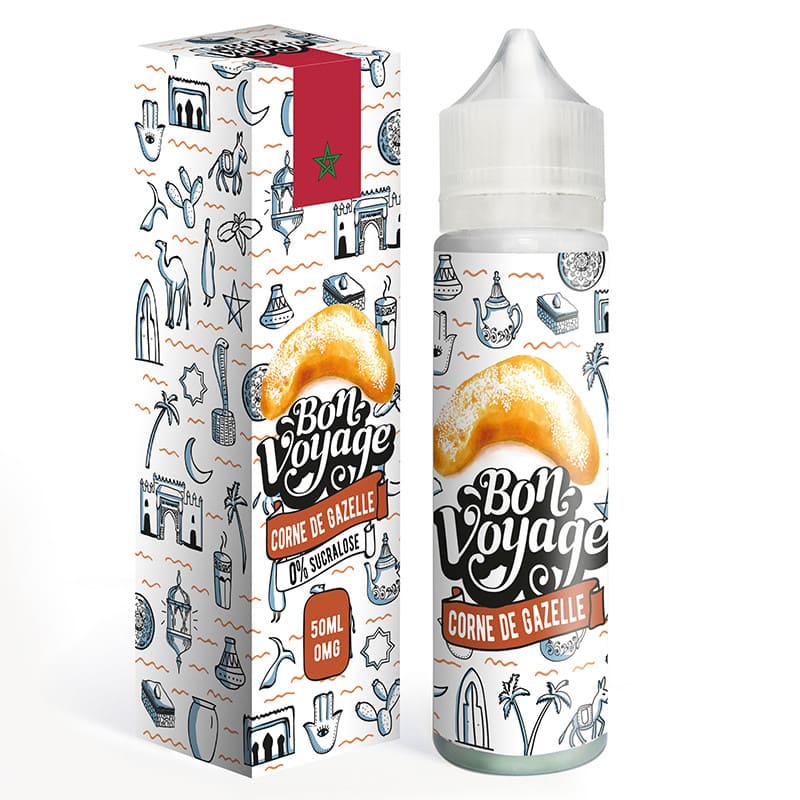 BON VOYAGE Corne de Gazelle – E-Liquid 50 ml