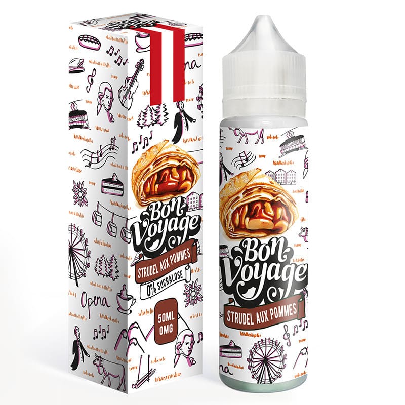 BON VOYAGE Strudel Aux Pommes - E-Liquide 50ml